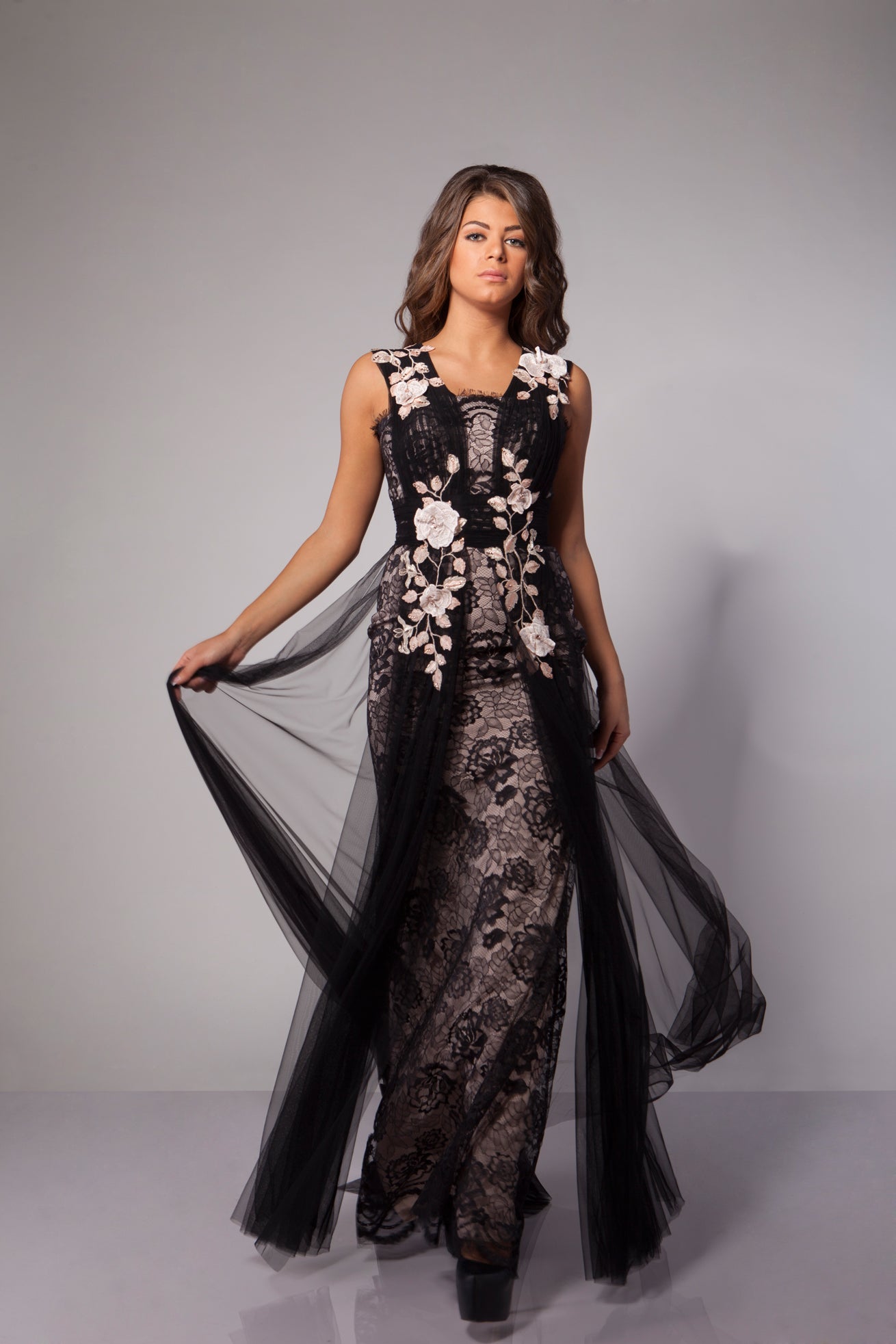 Evening dress 9383 FRT