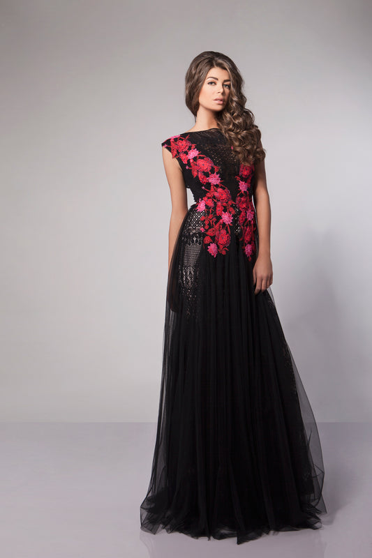 Evening dress 9373 FRT